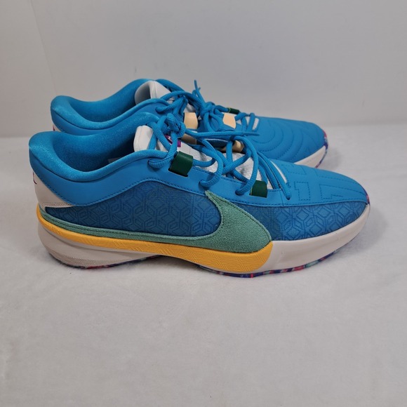 Nike Other - NIKE ZOOM FREAK‎ 5 BASKETBALL SHOES MEN'S SZ 11 BLUE LIGHTNING DX4985 400 NIB
